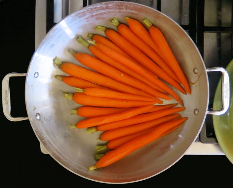 Saffron Glazed Carrots with Pistachios and Mint with Larissa Prouse