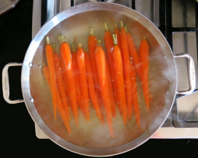 Saffron Glazed Carrots with Pistachios and Mint with Larissa Prouse