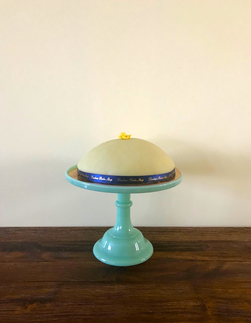 Princess Cake aka The Duchess Cake at Duchess Atelier in Edmonton: World Class Atelier exceeds all expectations. Step by step instructions for famed Swedish Cake. Duchess chiffon recipe included. #thermomixcake #princesscake #duchessatelier