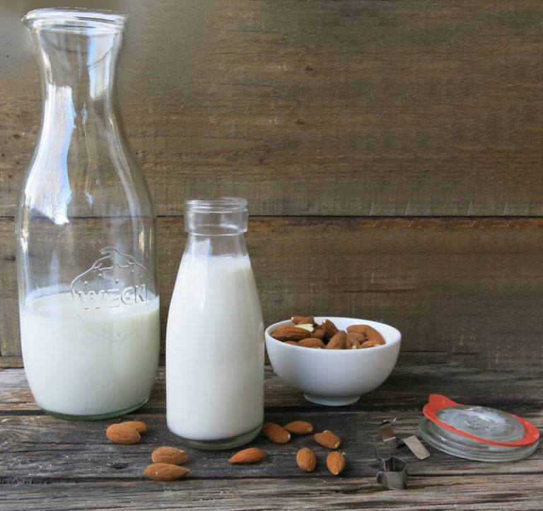 Homemade Almond Milk in the Thermomix with Chinese Bitter Almonds