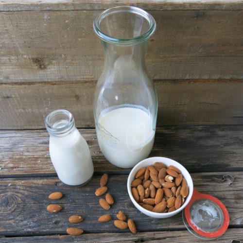 Homemade Almond Milk in the Thermomix with Chinese Bitter Almonds