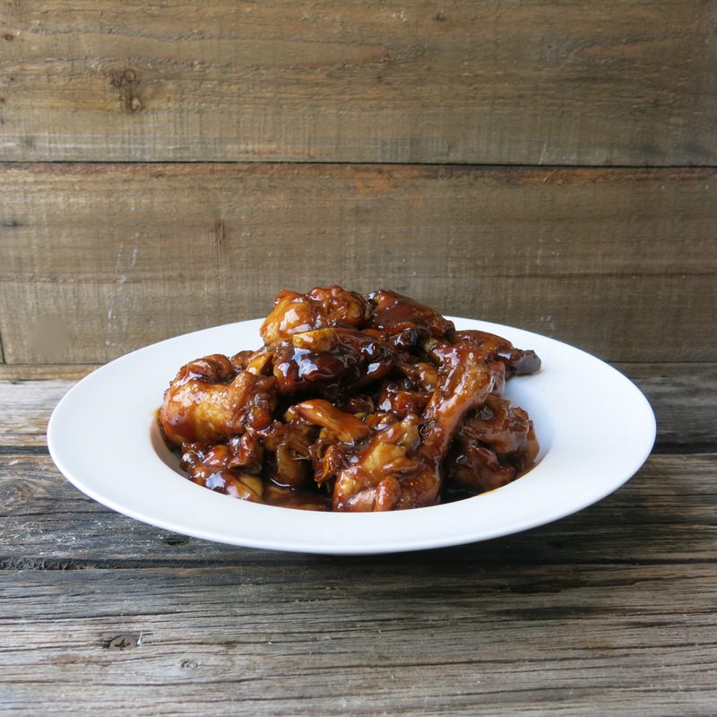 Sticky Sweet and Sour Chicken Wings