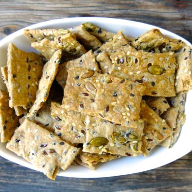 Healthy Seed Crackers