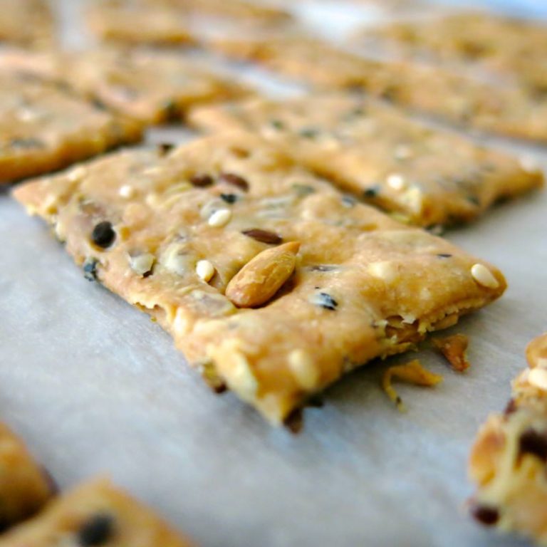 Healthy Seed Crackers Homemade and Simply Irresistible!