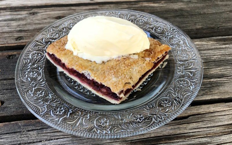 Sour Cherry Slab Pie