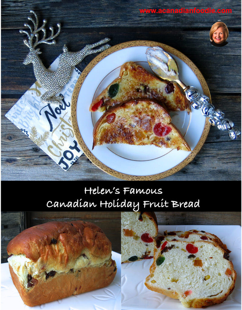 Fruit Bread: Helen’s Famous Canadian Holiday Fruit Bread is a traditional family staple and one that your family will love as much as ours! #Canadianbread #Christmasbread #ACFrecipe