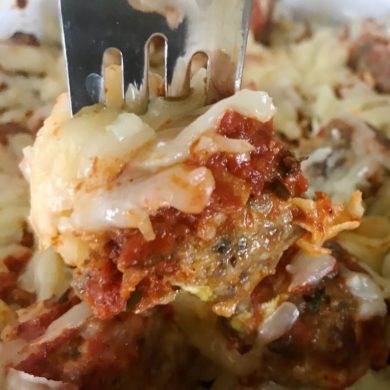 Cheesy Keto Meatballs