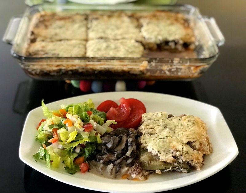 Keto Beef Zucchini Lasagna