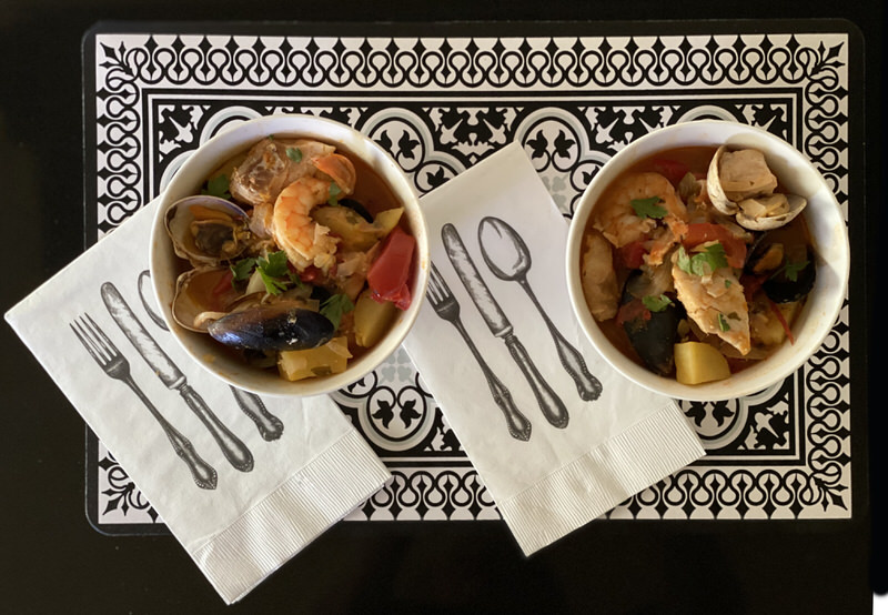 Algarve Portuguese Shellfish Stew