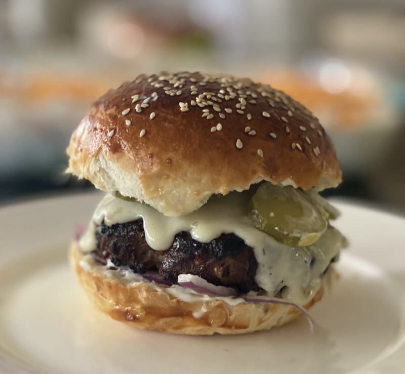 brioche hamburger buns