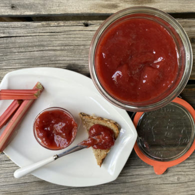 Rhubarb Strawberry Jam