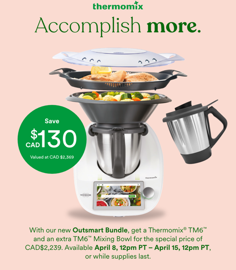 Thermomix Zero Percent with Second Bowl Offer: One Week ONLY!